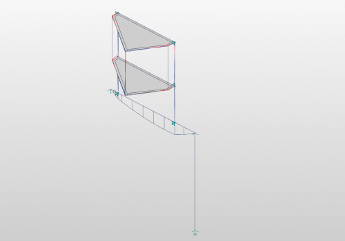 KVS Structures Bay Window analysis model